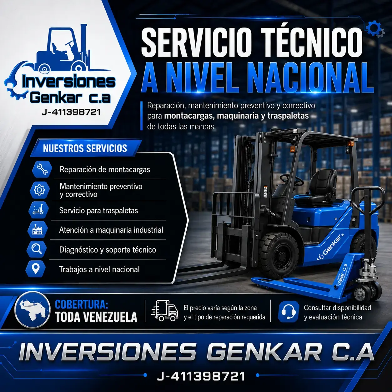 SERVICIO TÉCNICO A NIVEL NACIONAL