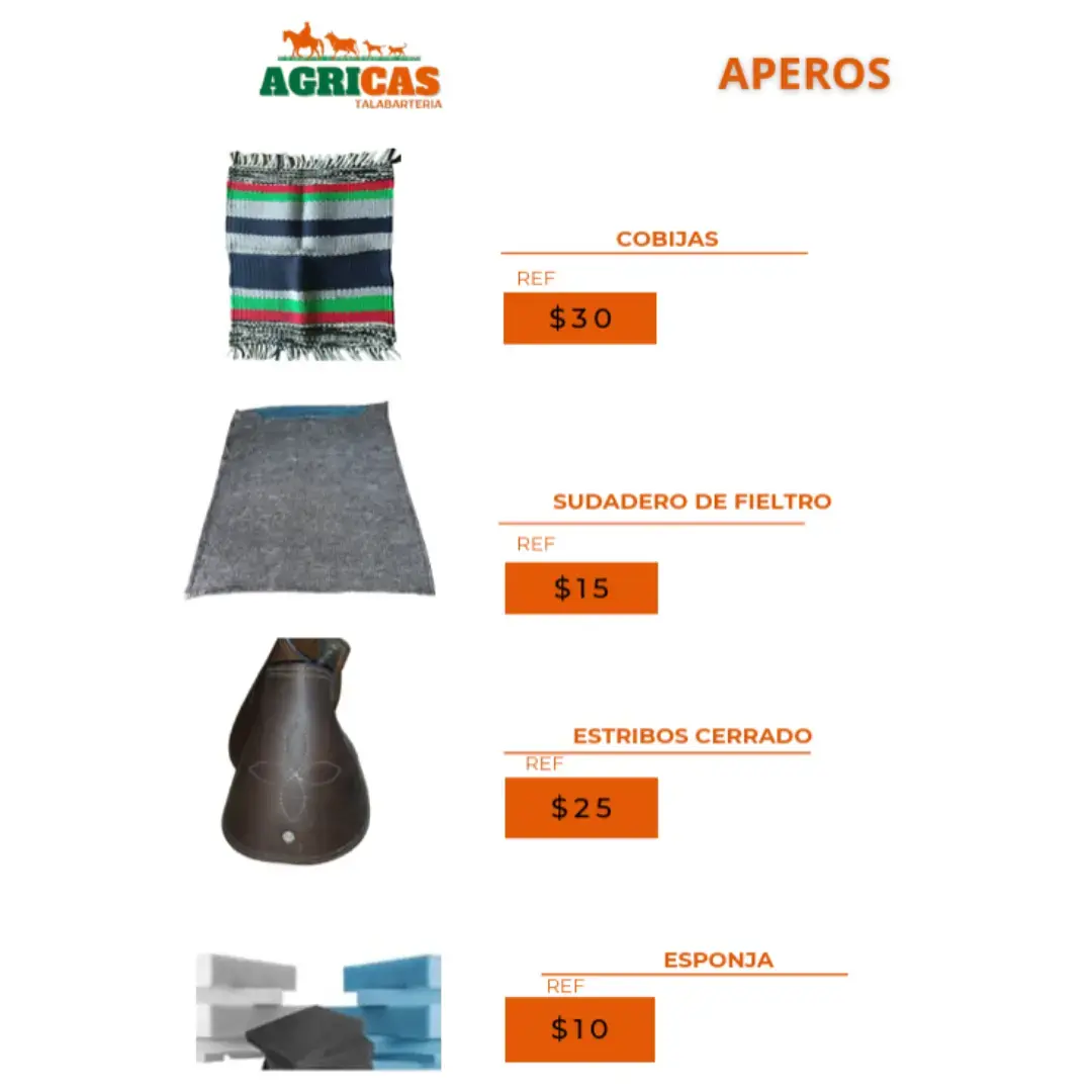 FABRICANTES DE APEROS Y ACCESORIOS ECUESTRES