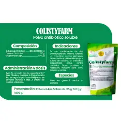 COLISTYFARM – POLVO ANTIBIÓTICO SOLUBLE